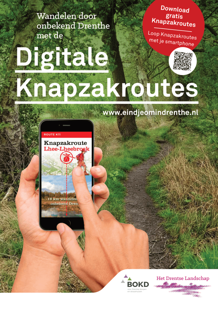 flyer van digitale knapzakroutes flyer van digitale knapzakroutes
