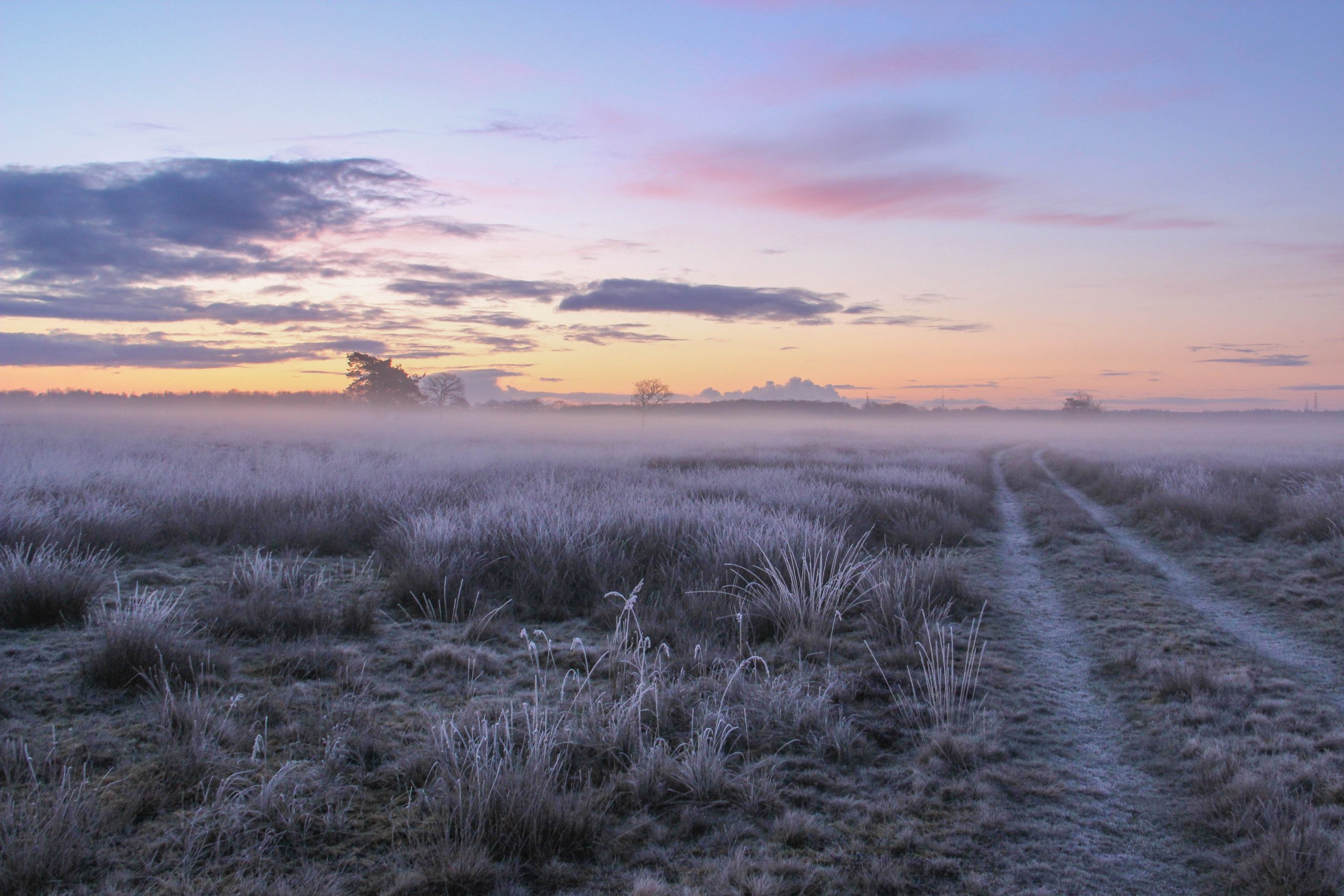 Hijkerveld in de ochtend Hijkerveld in de ochtend