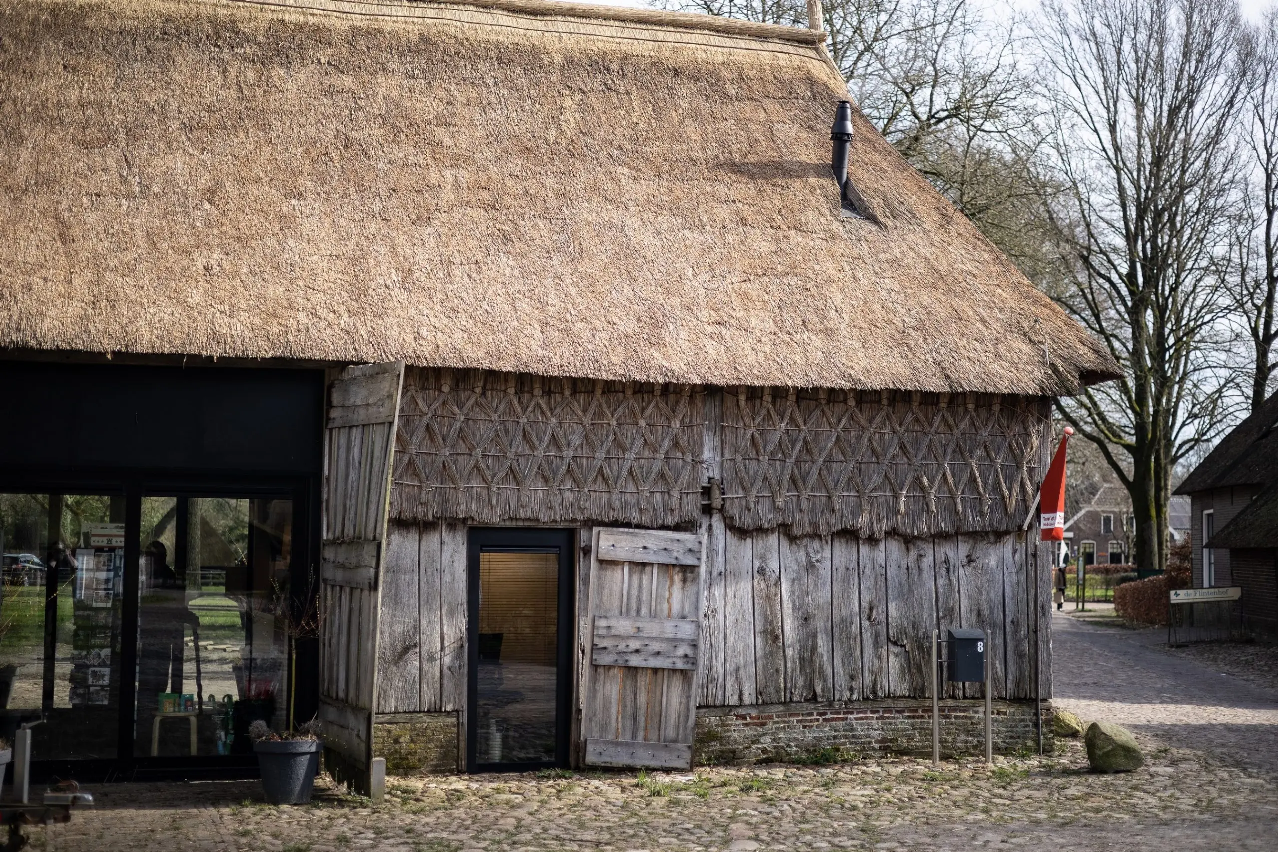 Orvelte bezoekerscentrum De Bruntingerhof