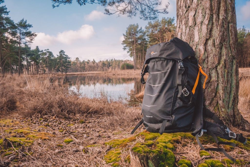wandeltas bij meer wandeltas bij meer